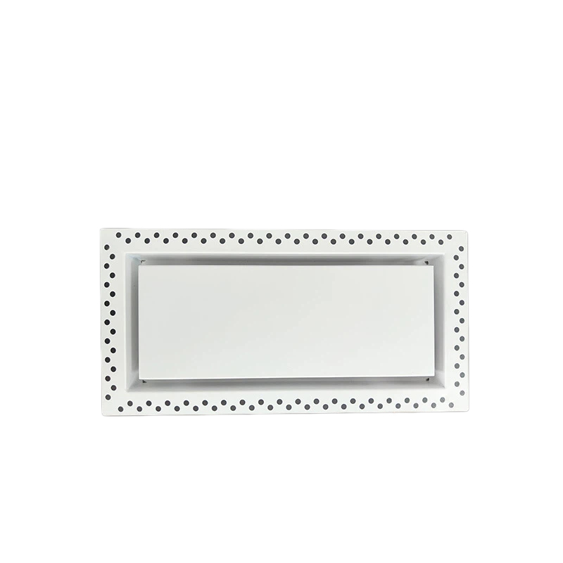 Difusor linear de ranhura para aplicação em gesso