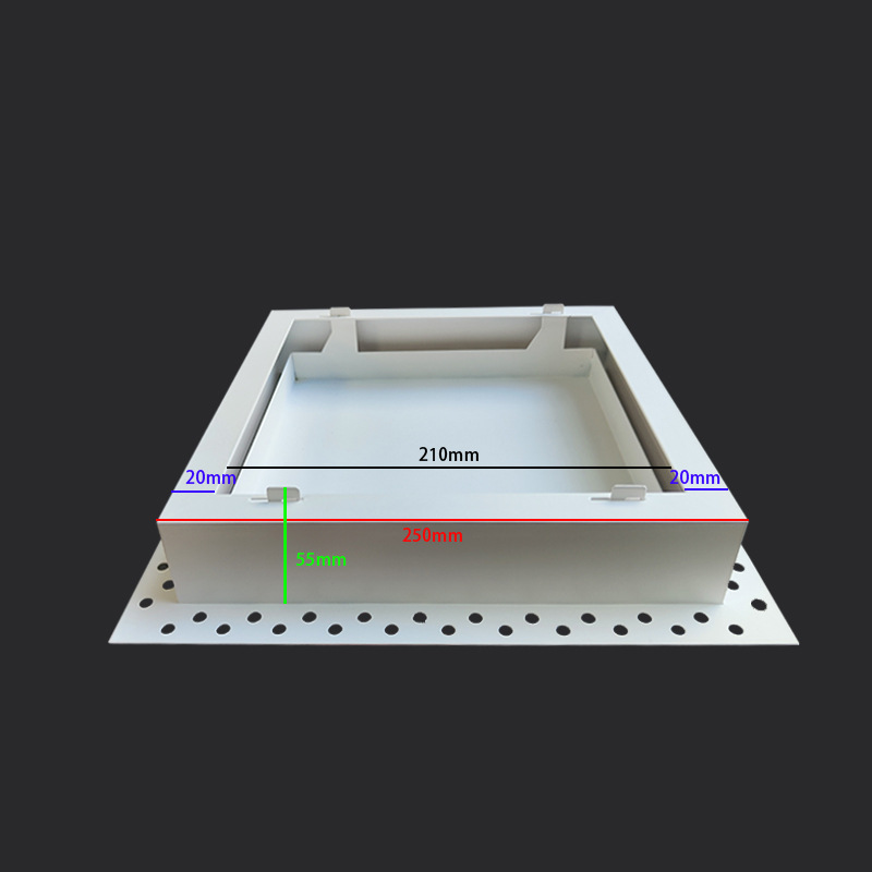 Difusor linear de ranhura para aplicação em gesso