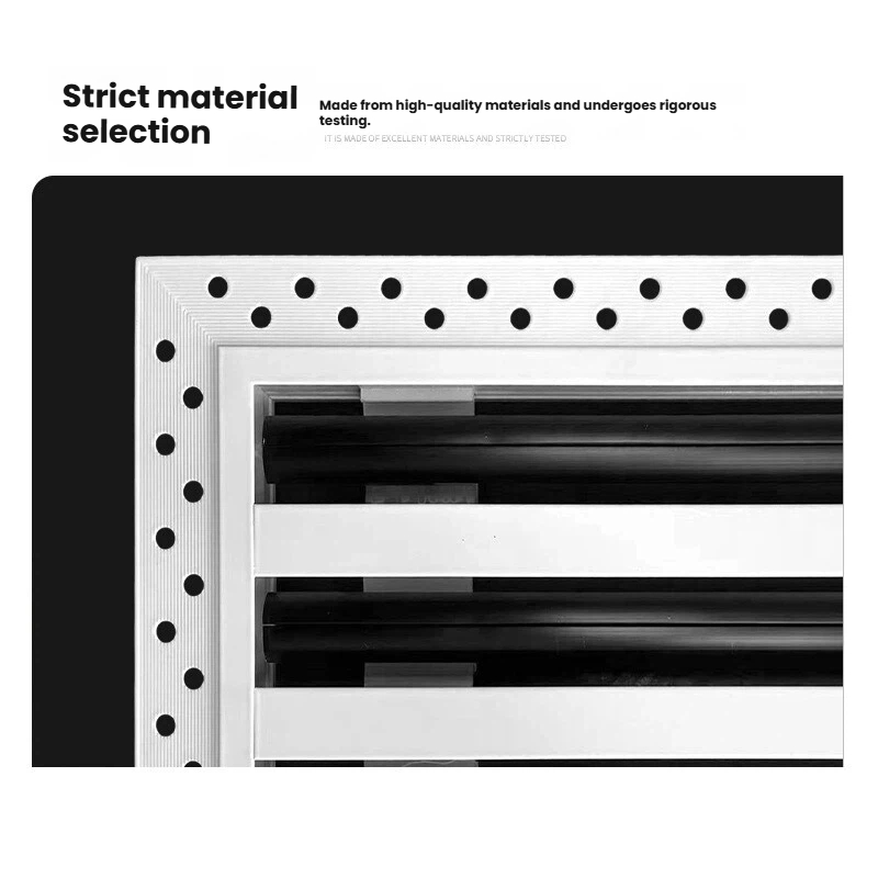 Difusor linear de ranhura para aplicação em gesso