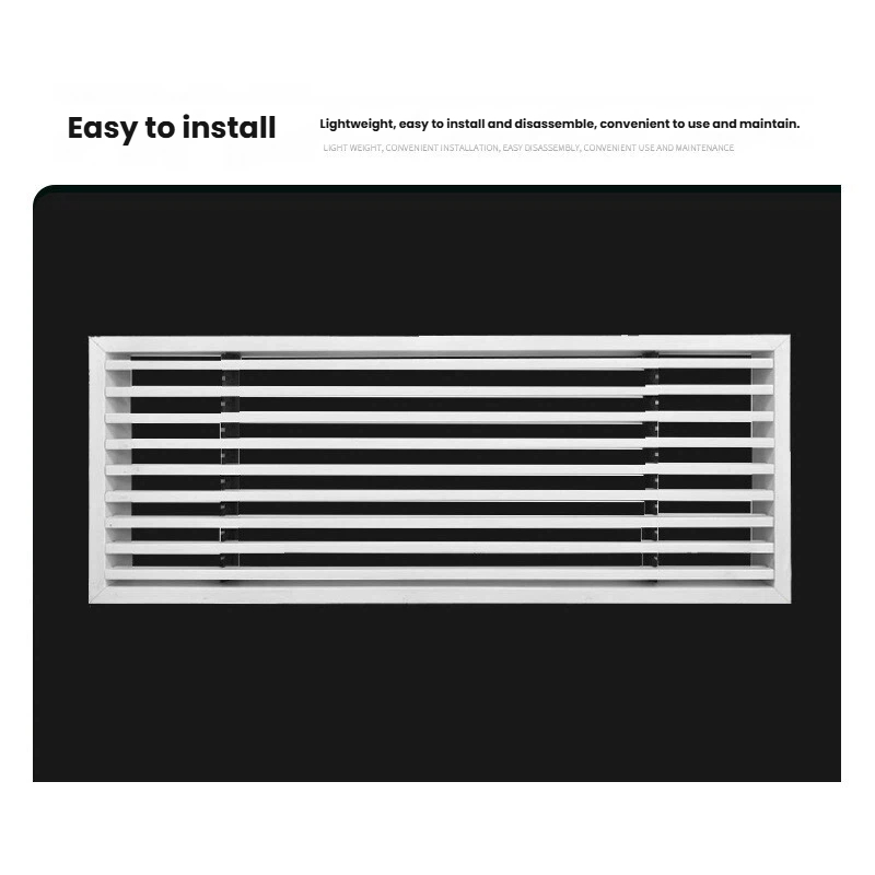 Grelha ventilação linear