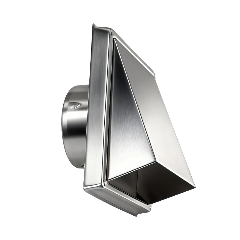201/304 Grau Quadrado Aço Inoxidável Air Vent Hood