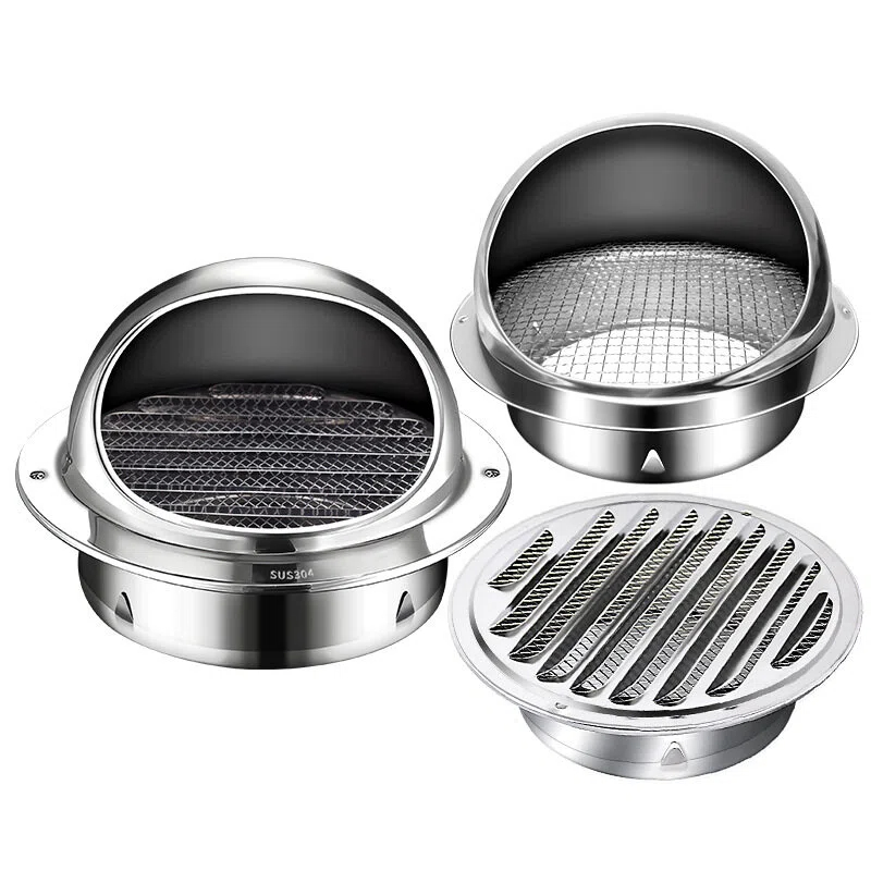 304 SS tampa ventilação brilhante