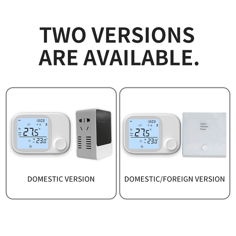 WiTH3 RF Radio Frequency 433 parede termostato do forno