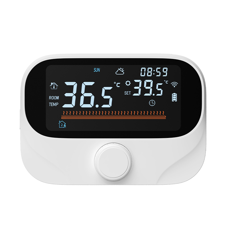 Termostato Inteligente Tuya Wi‑Fi com Display Intercambiável entre °C e °F