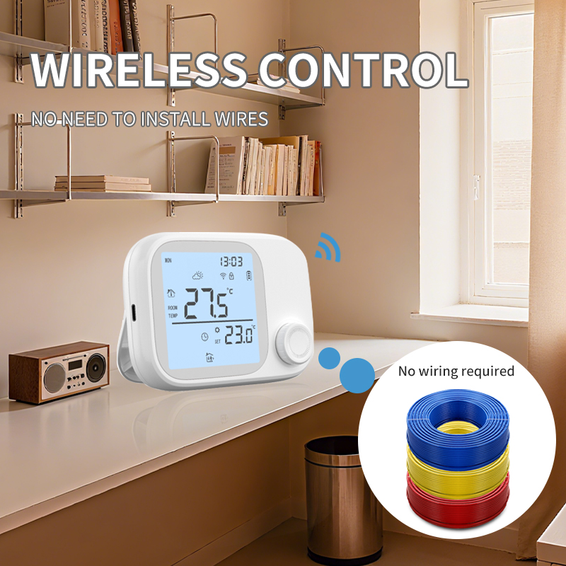 WiTH3 RF Radio Frequency 433 parede termostato do forno