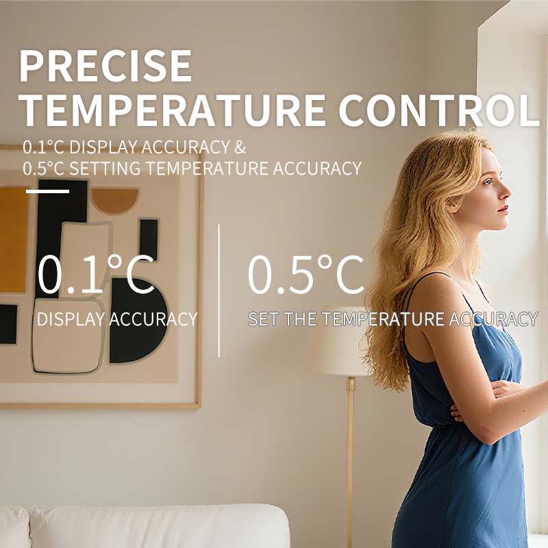 WiTH3 RF Radio Frequency 433 parede termostato do forno